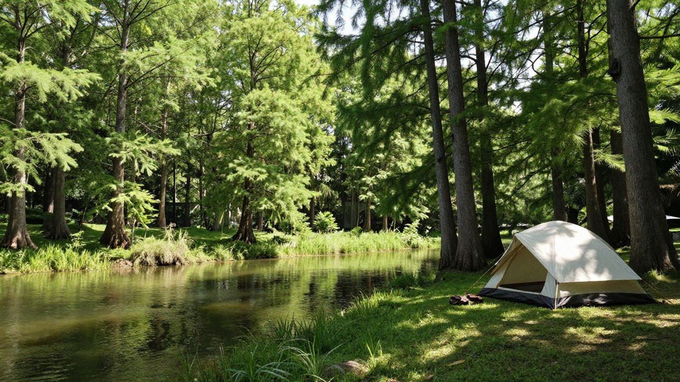 Cypress Lakes Resort bayou camping destination