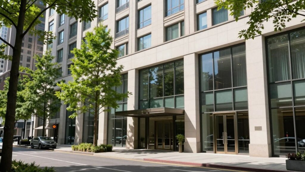 Oaks on Market hotel exterior in Melbourne city