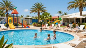 Family fun at Gold Coast holiday park pool