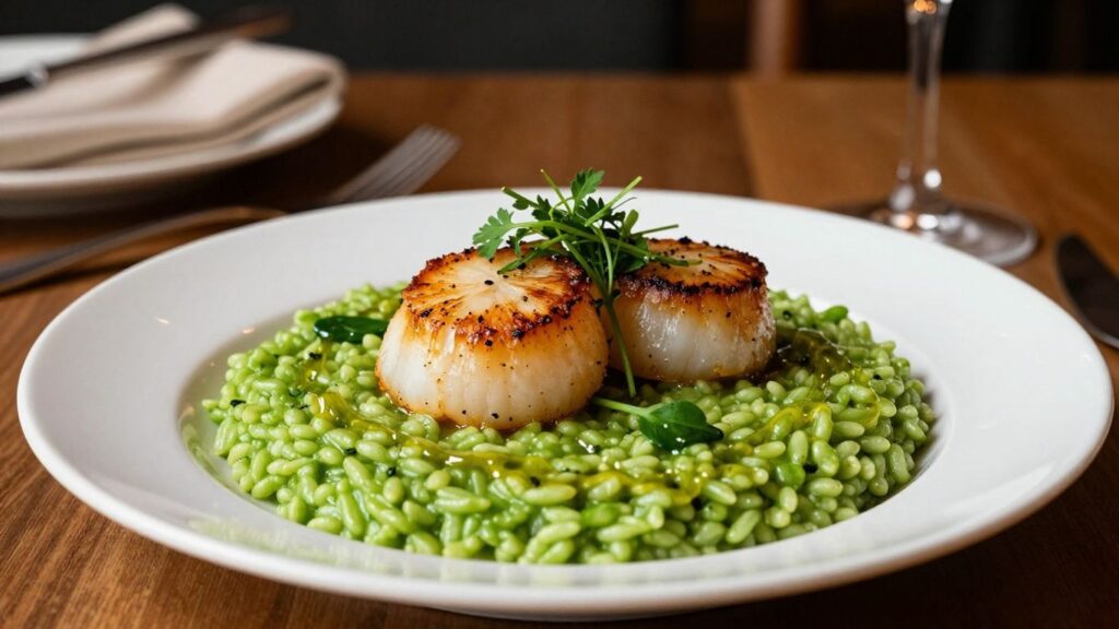Elegant dining at Oak & Vine, Caloundra.