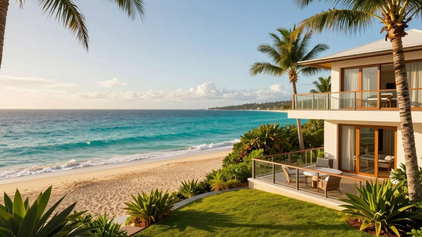 Gold Coast beachfront holiday rental with ocean view.